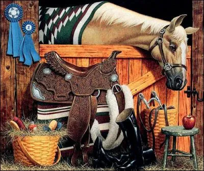 Que fait le cheval ?