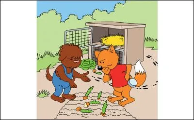 Combien de carottes sont déterrées et grignotées ?