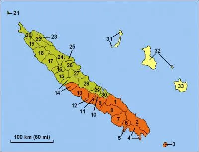 Collectivité Française "sui generis" (signifiant de son propre genre en droit international) - Parti indépendantiste - les îles Loyauté - le leader Jean-Marie Tjibaou