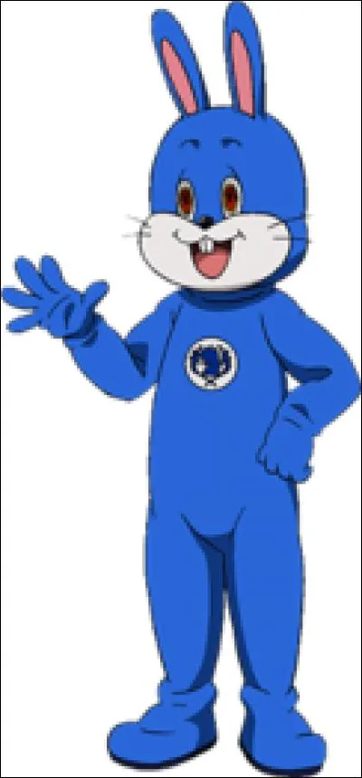 Dans l'arc des grands jeux magiques, qui est en réalité le lapin des Blue Pegasus ?