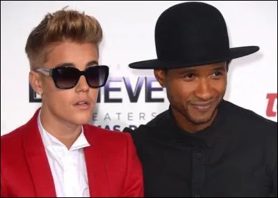 Laquelle de ses chansons a-t-il chantée avec le chanteur Usher ?