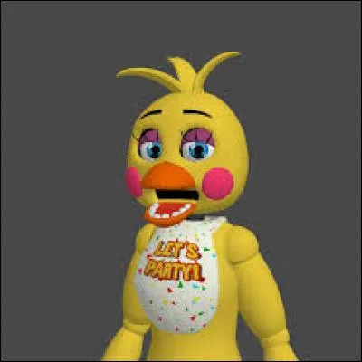 Que voit-on si Toy Chica enlève son bec ?