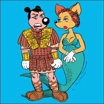 Comment se nomme le personnage de gauche ?