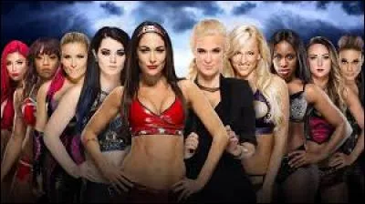 Quelle diva de la WWE arrive sur le ring, juste après la victoire de l'équipe Total Divas (Brie Bella, Paige, Natalya, Alicia Fox et Eva Marie) vs l'équipe B.A.D and Blonde (Lana, Naomi, Tamina, Summer Rae et Emma ) ?