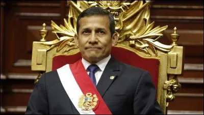 De quel pays Ollanta Humala est-il l'actuel président ?