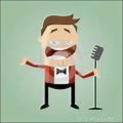 Cette année-là, je chantais pour la première fois....(complétez) :