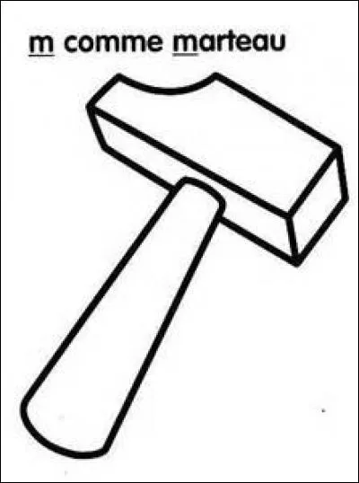 Si j'avais un marteau, je cognerai le jour....(complétez) :