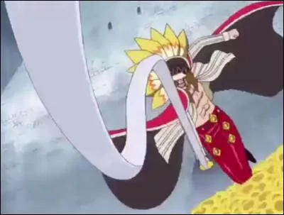 Sur cette image, quelle arme utilise Diamante ? Il y a plusieurs réponses.