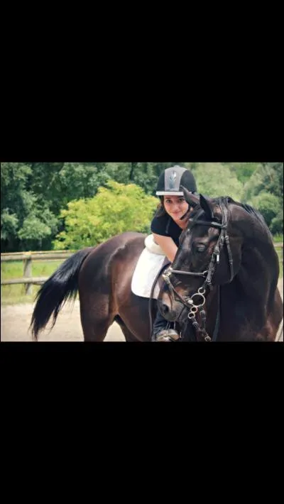 Quel est ce cheval que Wendy monte ?