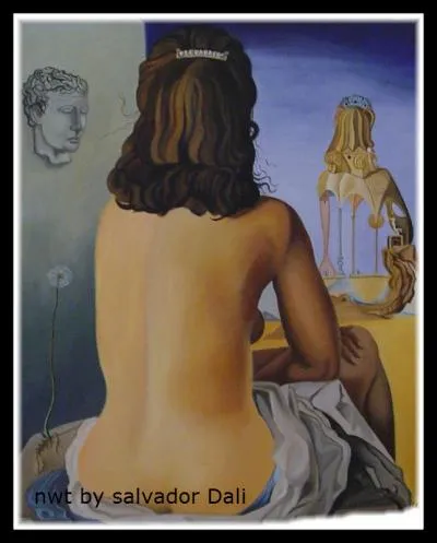 Nwt dit avoir posé pour Dali ! Menteuse ! Qui a posé sur cette toile ?