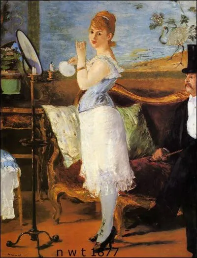Nwt s'est incrustée dans cette toile de Manet :