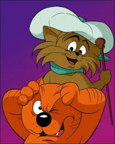 Quels sont les noms de ces deux chats ?