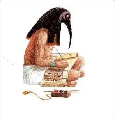 Qui était le dieu de l'écriture ?