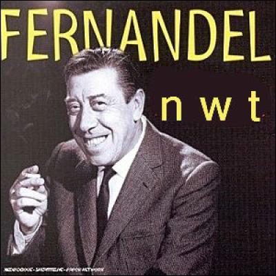 De qui nwt a-t-elle pris la place sur cet album de Fernandel ?