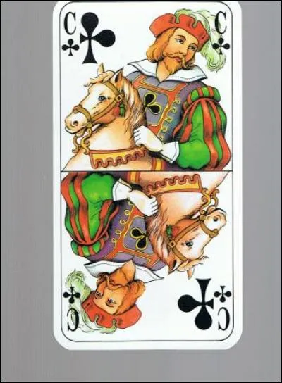 Dans le jeu du Tarot, il y a trois cartes appelées "Cavalier".