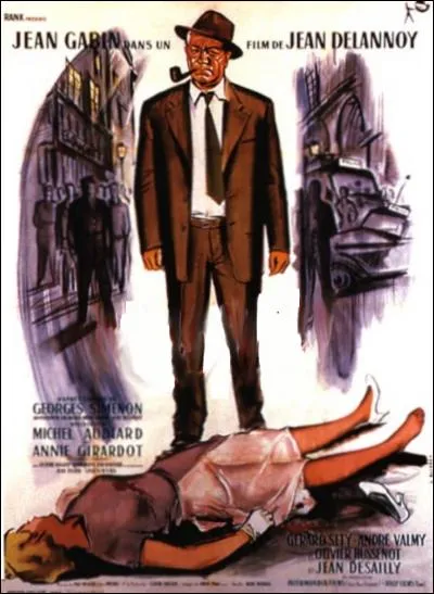 Film réalisé par Jean Delannoy en 1958. L'enquête du commissaire Maigret, incarné par Jean Gabin Se déroule dans le quartier parisien du Marais...