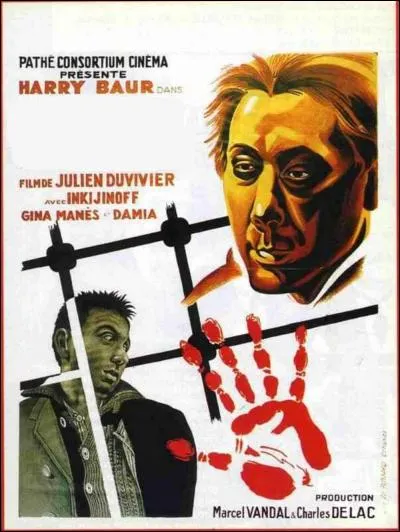 Dans cette adaptation de Julien Duvivier de 1933, c'est le comédien Harry Baur qui campait le commissaire Maigret ...