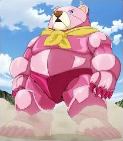 Ce gros nounours est l'esprit de la Petite Ours.