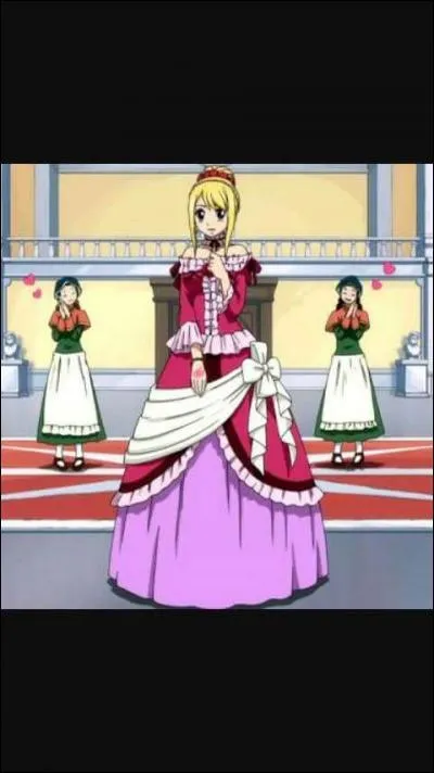 La mère de Lucy est...