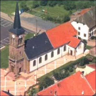 Hommarting, village de Moselle, se trouve en r&eacute;gion ...