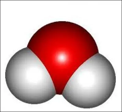 Généralement, quel atome représente-t-on en rouge ?
