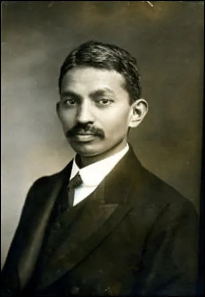 Gandhi a résidé plus de 20 ans en Afrique du Sud.