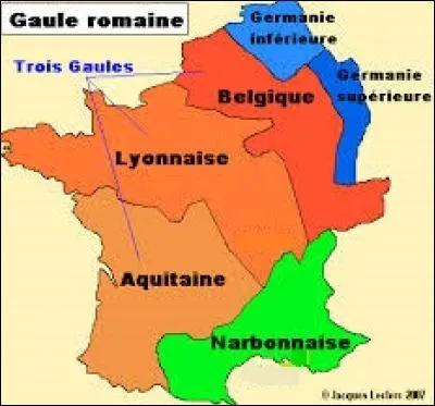 À l'époque des Romains, lequel de ces noms désignait la capitale des Gaules ?