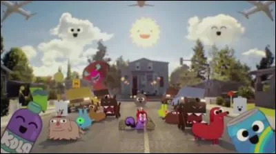 Dans quelle ville habite Gumball ?