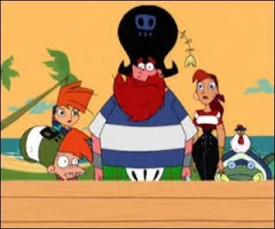 Dans le dessin animé "Famille Pirate", quel est le nom de la famille ?