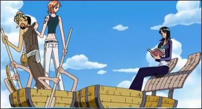 Comment se nomme cette embarcation construite par Usopp ?