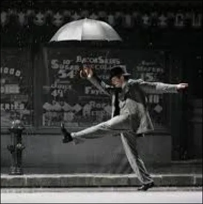 Pour quel chanteur la pluie fait-elle des claquettes ?