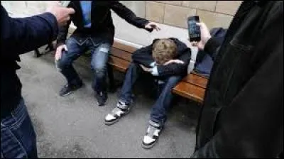 Généralement, quelle est la cible d'un groupe d'étudiants harceleurs ?