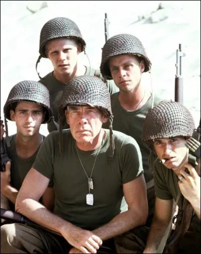 Dans le film "Au-delà de la gloire", un soldat US est blessé. Il perd une partie de son corps, laquelle ?