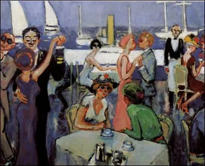 Qui a réalisé cette peinture de Deauville ?