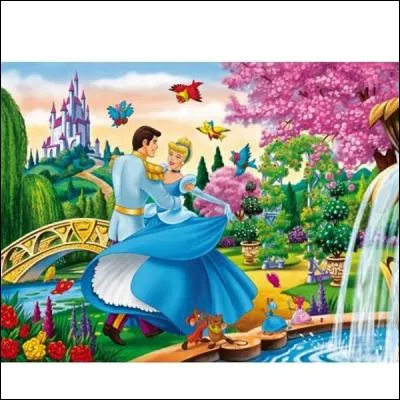 Que voit-on à gauche du prince ?