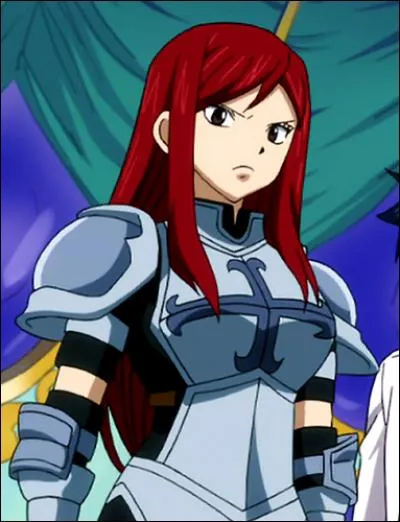 Erza utilise le magie...