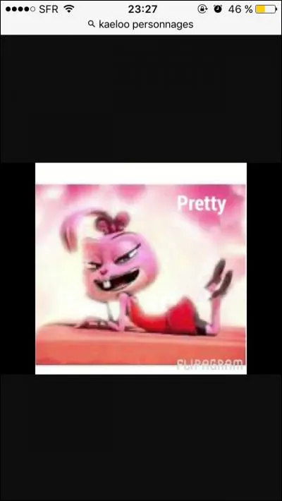 De qui Pretty est-elle amoureuse ?