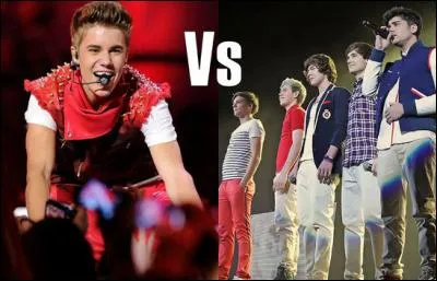 Qui gagne le plus d'argent entre One Direction et Justin Bieber ?