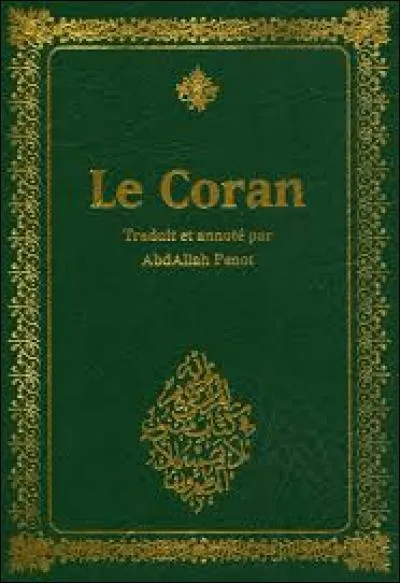 Le Coran est le livre sacré, mais de quelle religion ?