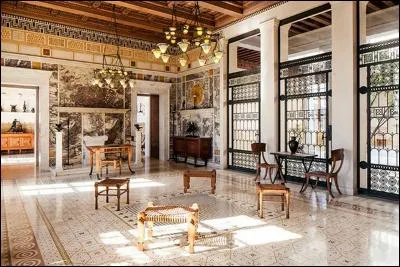 Le propriétaire de la villa Kerylos était passionné...