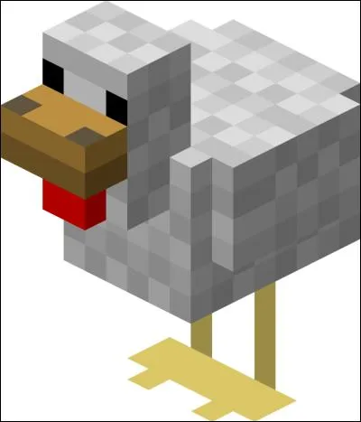 Quel est l'animal le plus faible de Minecraft ?