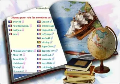 Terminons cet ouvrage par la liste des connectés, visible à droite de votre écran, vers le haut. Vous remarquez qu'il y a deux couleurs différentes : en jaune, les membres étant de mes amis ; le blanc étant la couleur du reste des membres. Quel sexe est représenté par ce symbole : ♀ ?