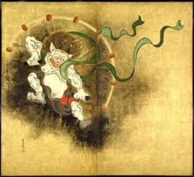 Dans la mythologie japonaise, qui est le dieu du tonnerre et des éclairs ?