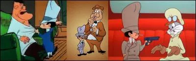 Ces deux-là ne sont pas fréquentables. Bugs Bunny le sait très bien et fait tout pour s'en débarrasser ! D'ailleurs, Titi les a connus, pour le plus grand malheur de ces deux affreux gugusses, d'ailleurs.
Qui sont-ils ?