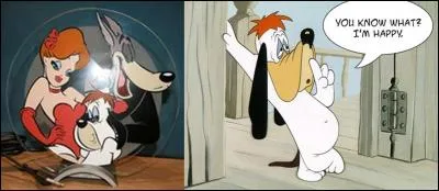 Créé en 1943, ce héros sera dessiné par Tex Avery lorsqu'il travaillait pour la MGM. Plus tard, d'autres studios l'utiliseront (Disney, par exemple). Une de ses phrases préférées était « Hello happy taxpayers ! » (Bonjour, joyeux contribuables) ! 
Qui est ce triste héros ?