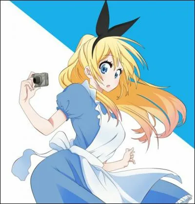 À quelle occasion Chitoge s'habille-t-elle ainsi ?