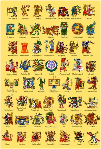 Quel dieu, pour les Aztèques, est à l'origine de tout, du temps et de l'espace, et peut aussi remplacer tous les autres dieux ?