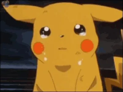 Dans quel film peut-on voir Pikachu pleurer parce que Sacha est "mort" ?