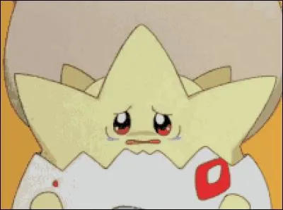 Pourquoi Togepi pleure-t-il ?