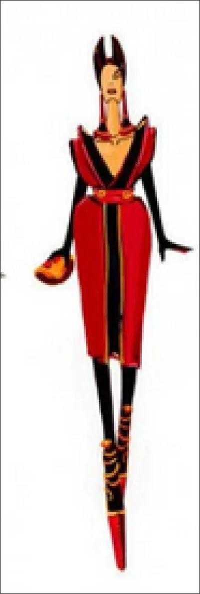 Qui est cette méchante ? (dans le film, c'était un homme)